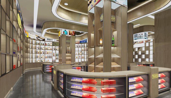 簡約文雅風格專賣店裝修圖片